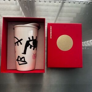 Starbucks Artistic Face Mug Brand New in Box